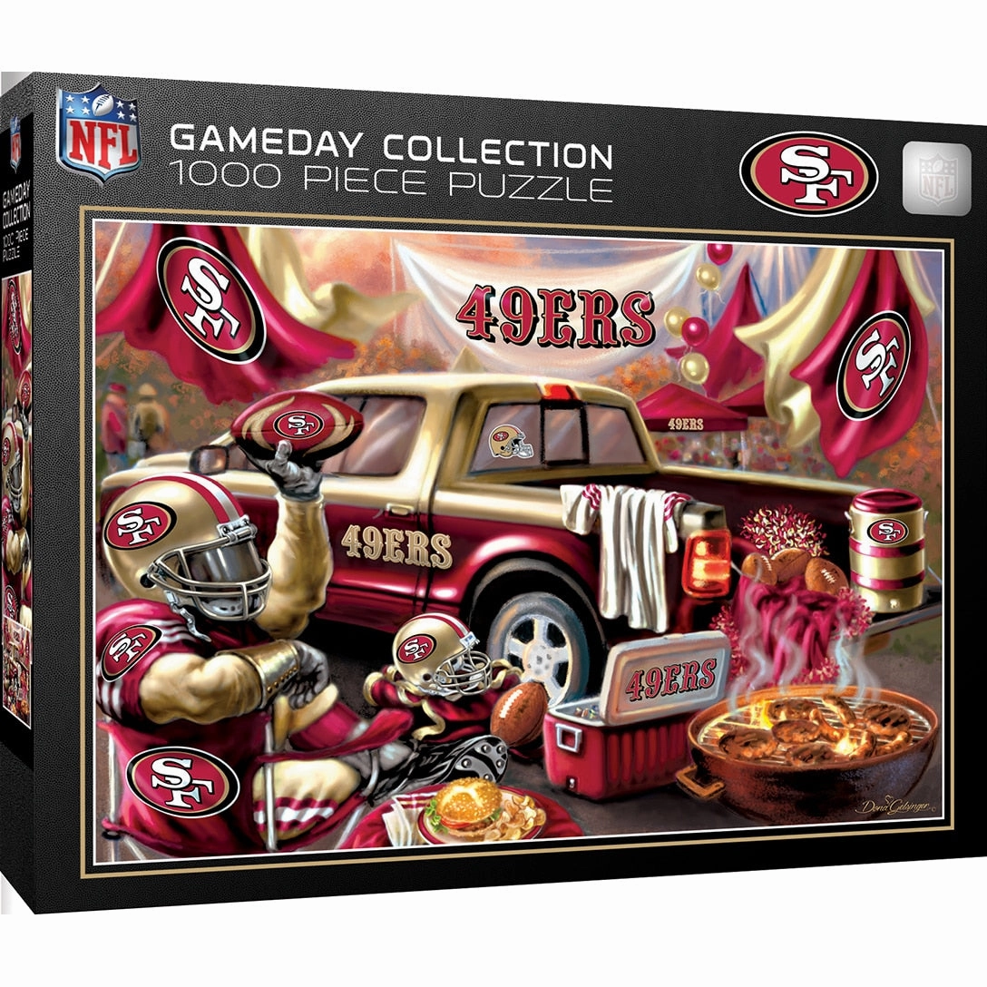 San Francisco 49ers Gameday 1000 Piece Puzzle