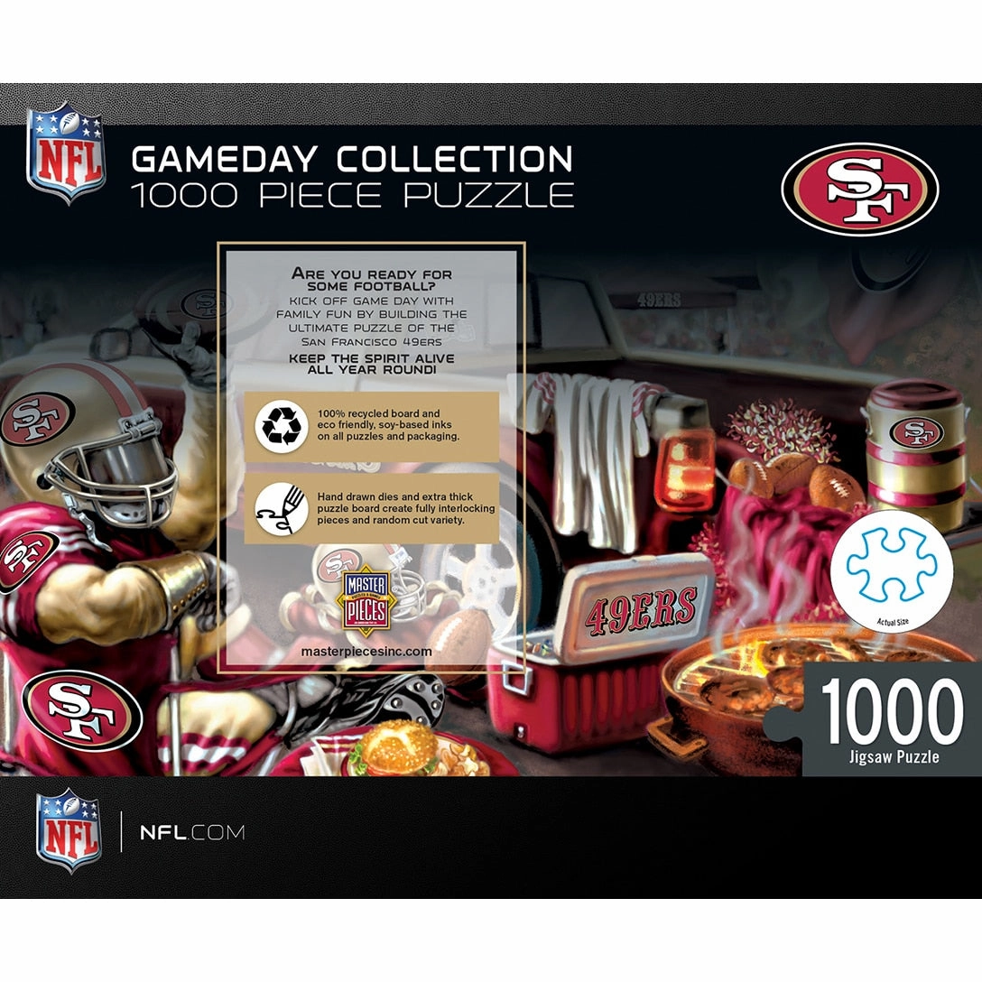 San Francisco 49ers Gameday 1000 Piece Puzzle