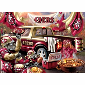 San Francisco 49ers Gameday 1000 Piece Puzzle