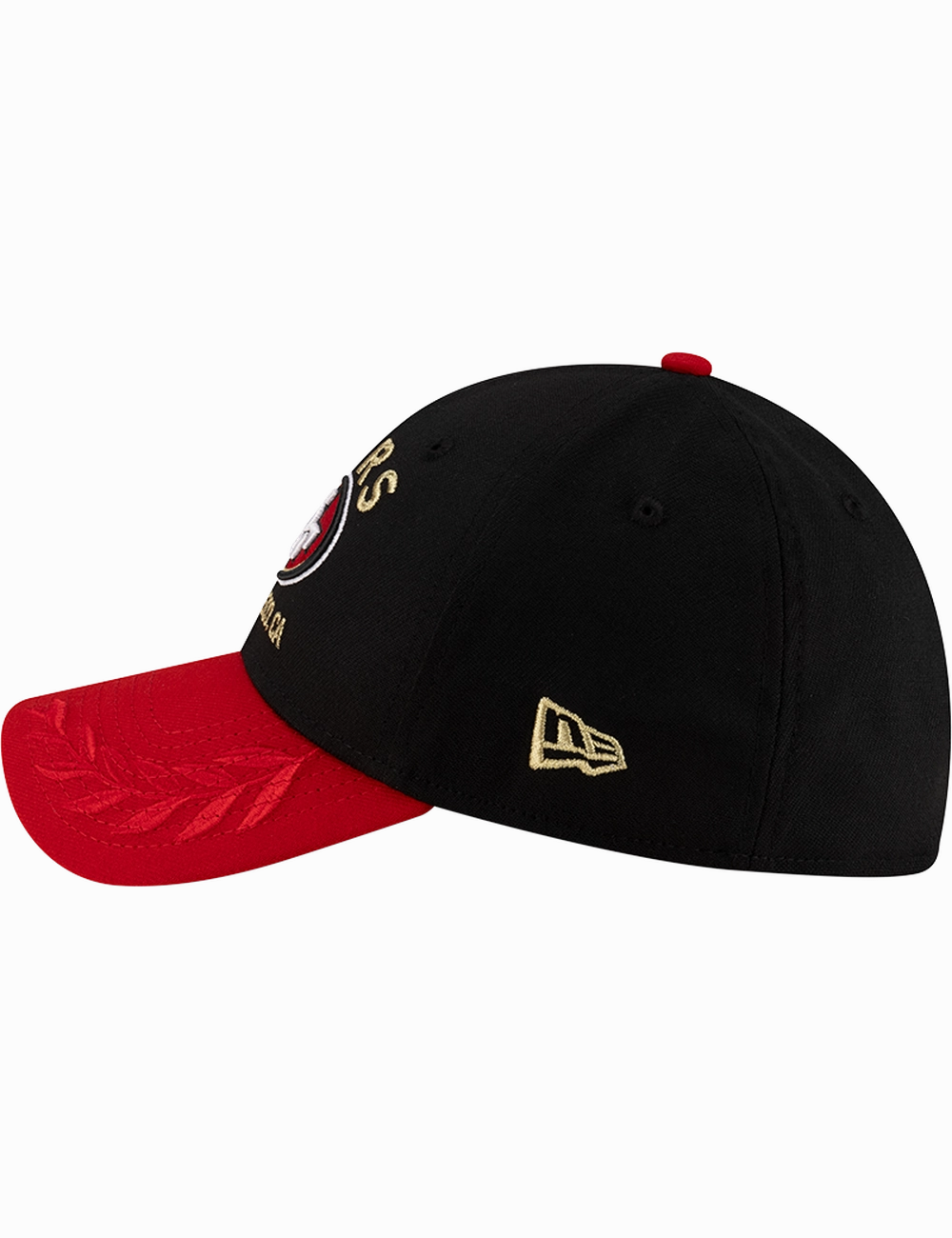 San Francisco 49ers New Era NFL 25 Draft 39THIRTY Stretch-Fit Hat - Black