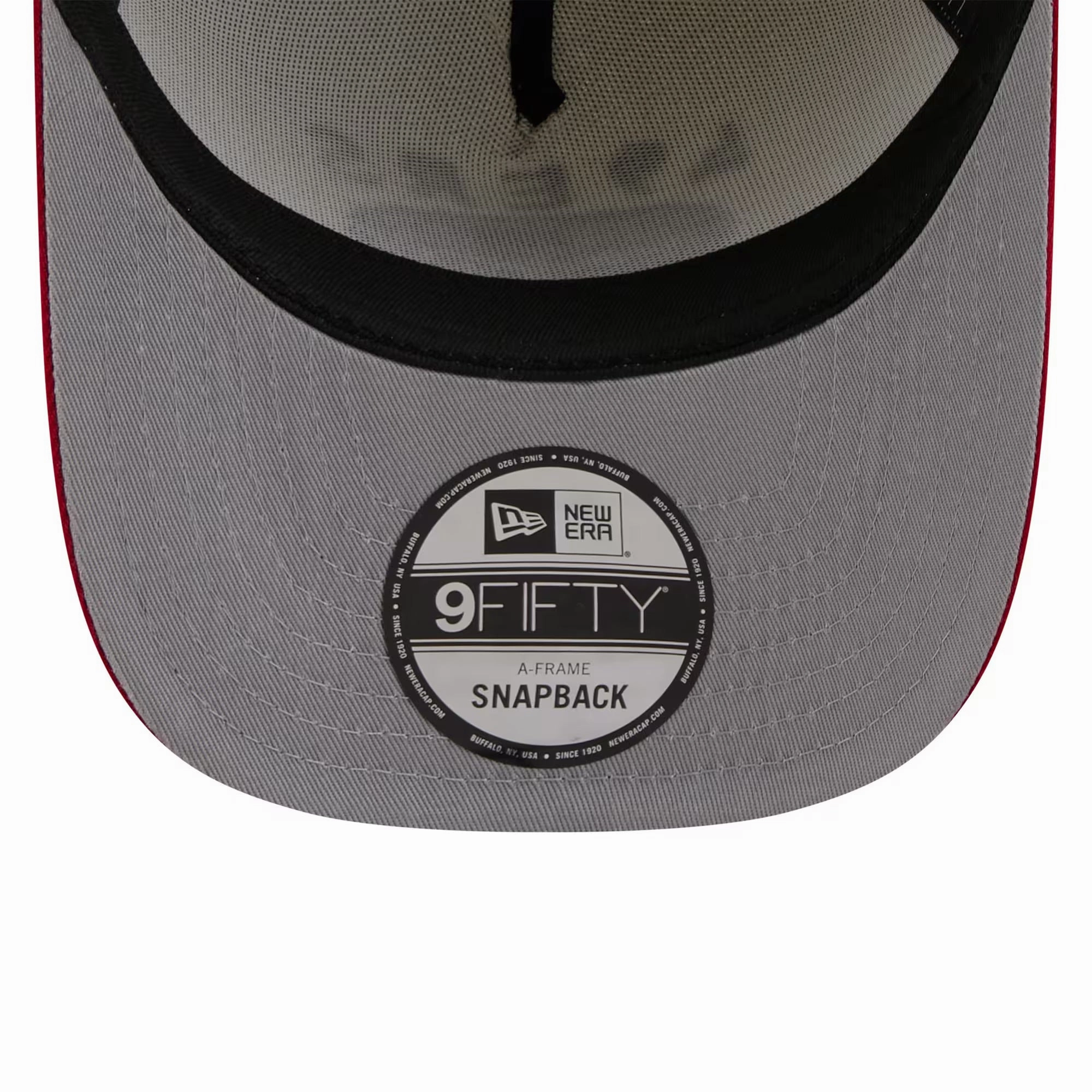 San Francisco 49ers New Era NFL 25 Draft Pre-Curved 9FIFTY A-Frame Snapback Hat - Chrome