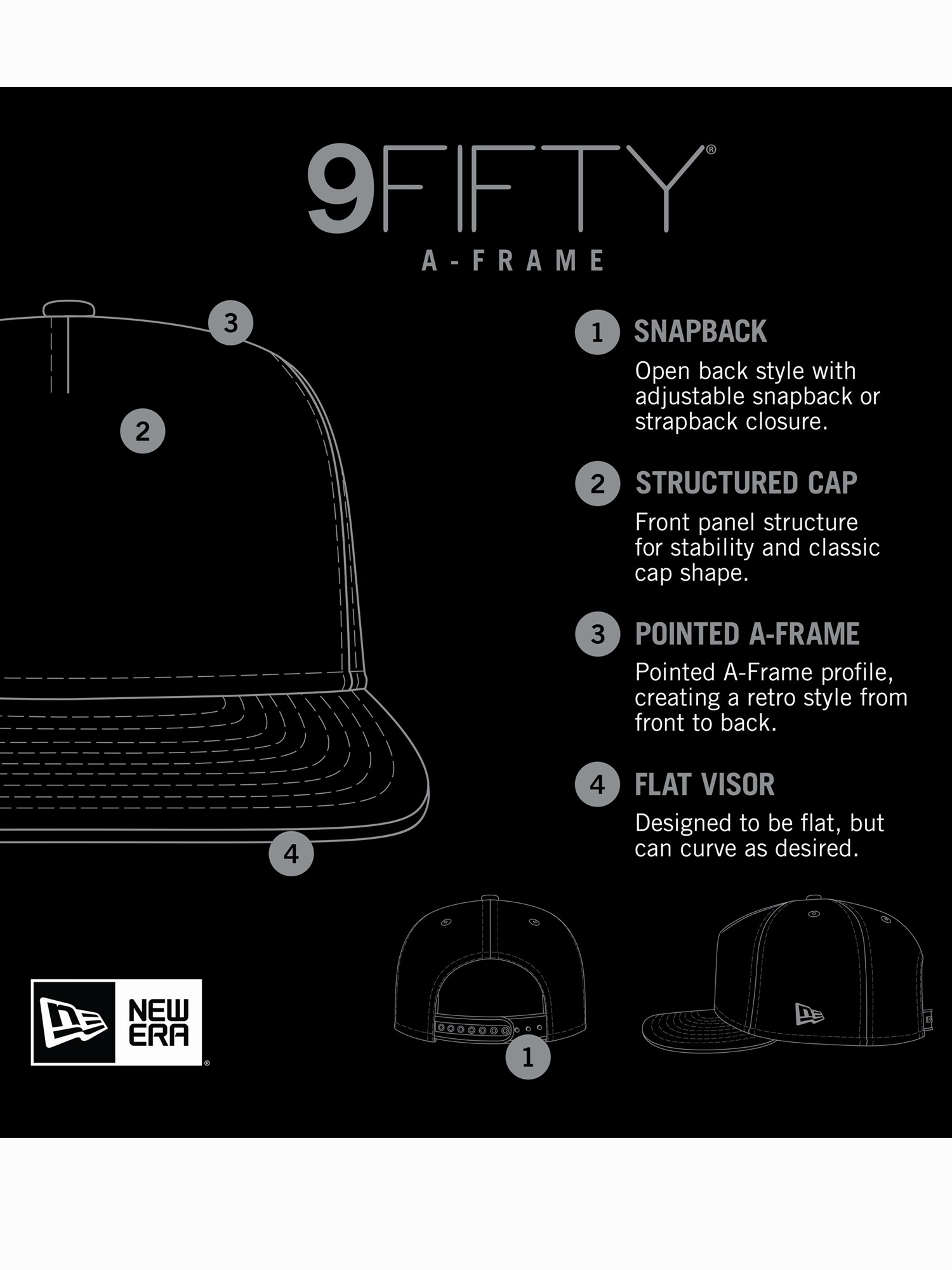 San Francisco 49ers New Era NFL 25 Draft Pre-Curved 9FIFTY A-Frame Snapback Hat - Chrome