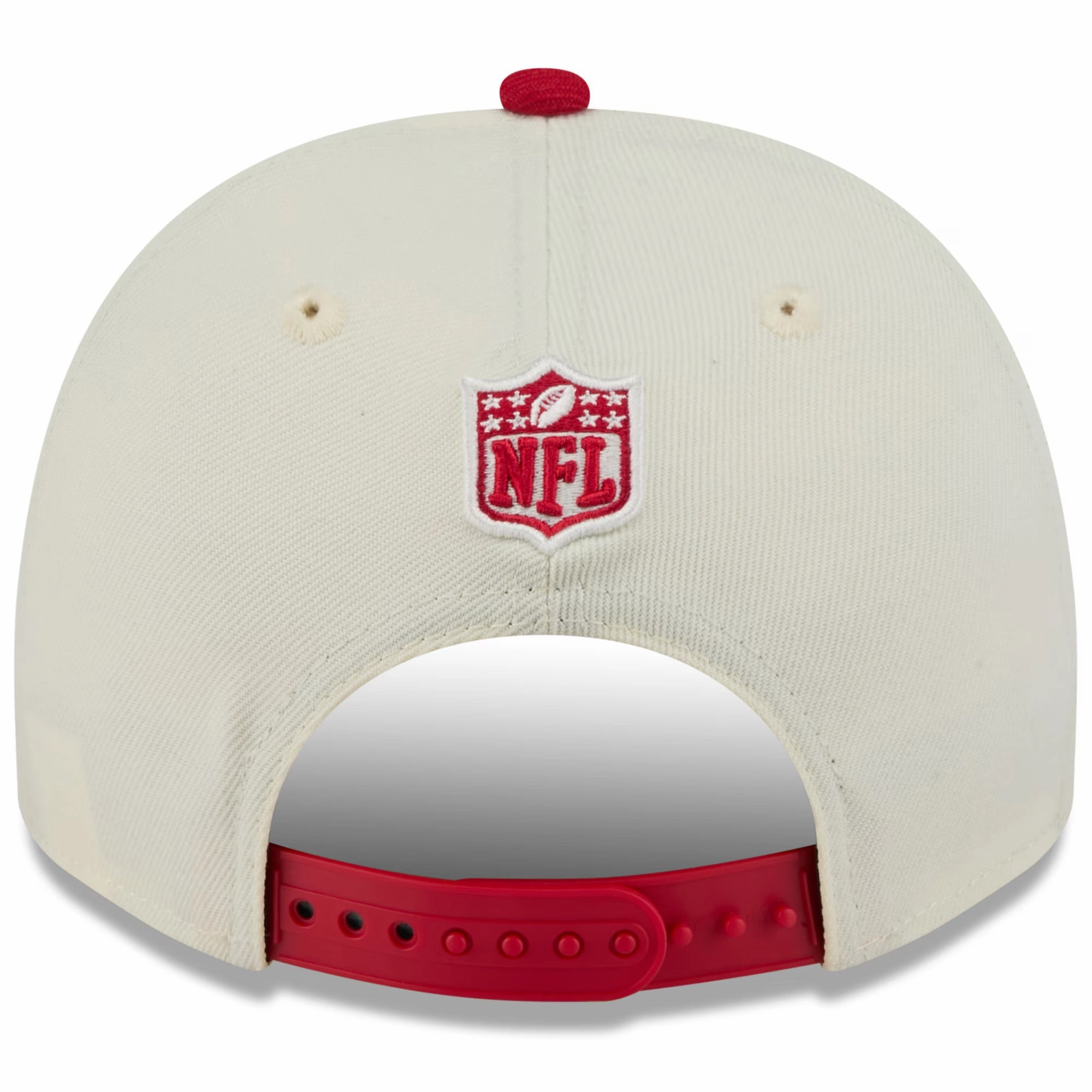 San Francisco 49ers New Era NFL 25 Draft Pre-Curved 9FIFTY A-Frame Snapback Hat - Chrome