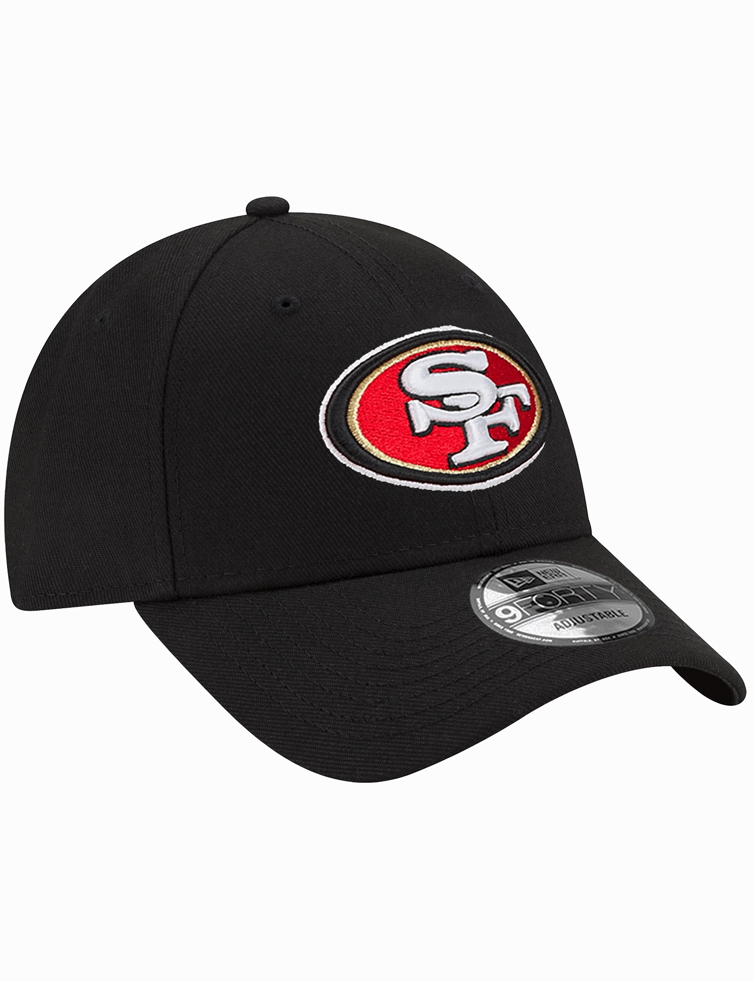 San Francisco 49ers New Era NFL Team 9FORTY Snapback Hat - Black