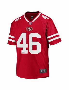 San Francisco 49ers NFL Foundation Replica Mesh Jersey - Red