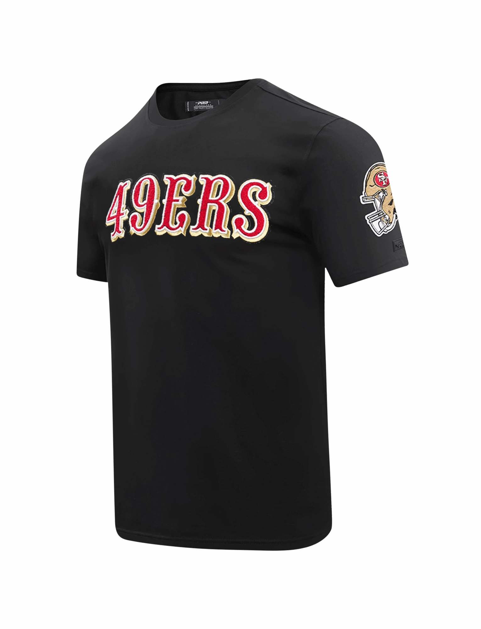 San Francisco 49ers Pro Standard NFL Classic Chenille Flex T-Shirt - Black