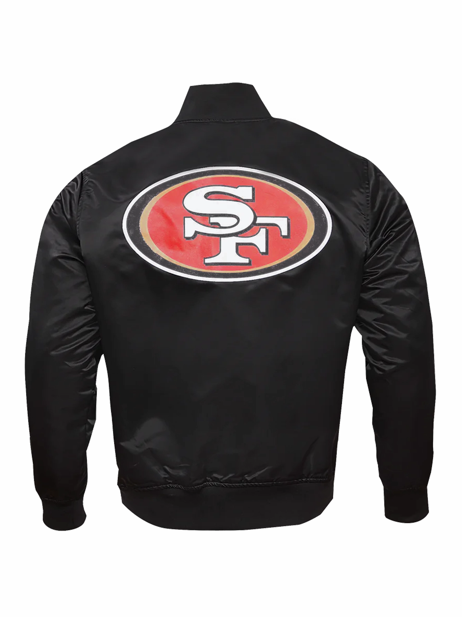 San Francisco 49ers Pro Standard NFL Team Classic Satin Button Jacket - Black