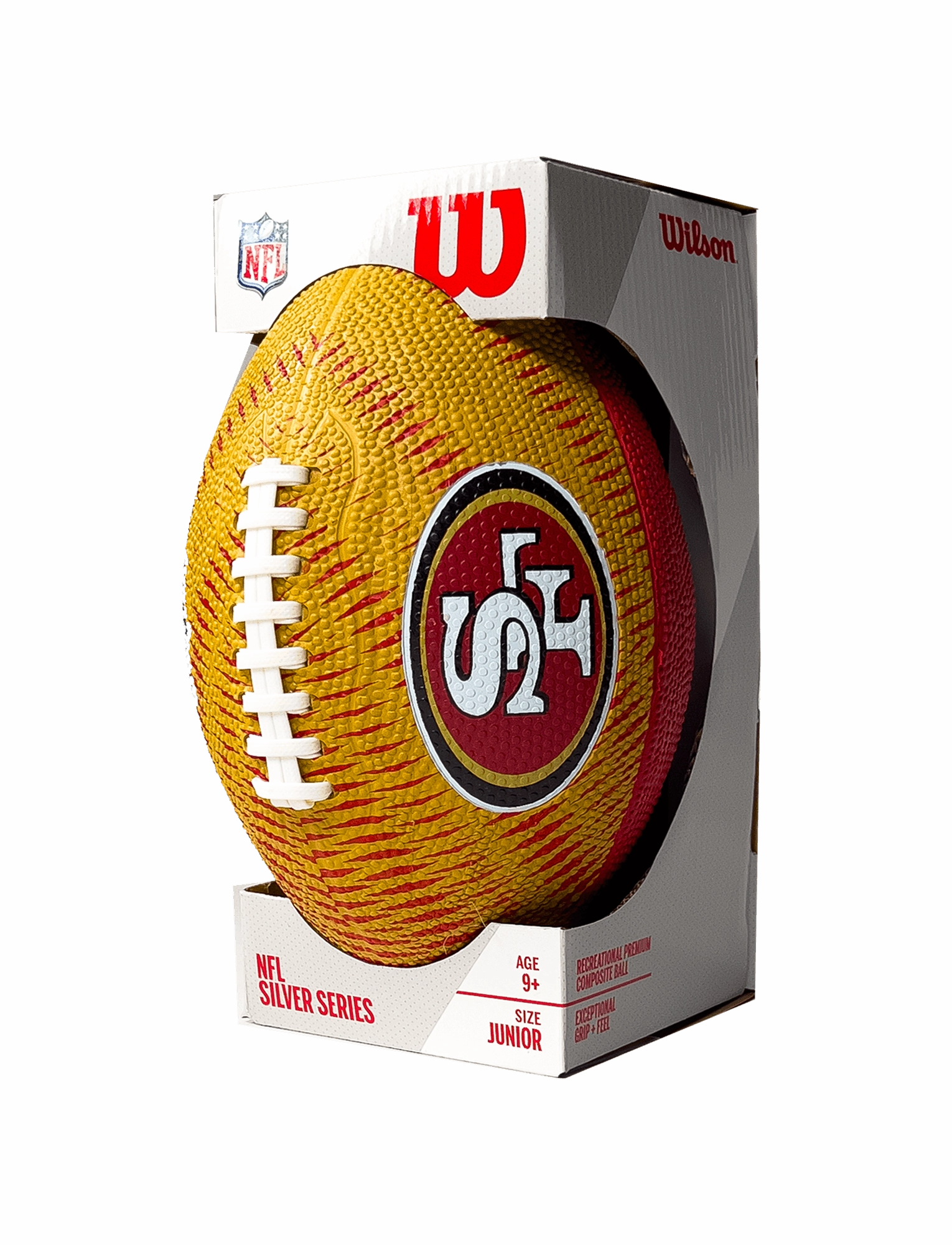San Francisco 49ers Wilson NFL Team Tailgate Junior Football