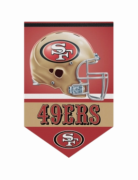 San Francisco 49ers Wincraft NFL 17" x 26" Premium Felt Banner