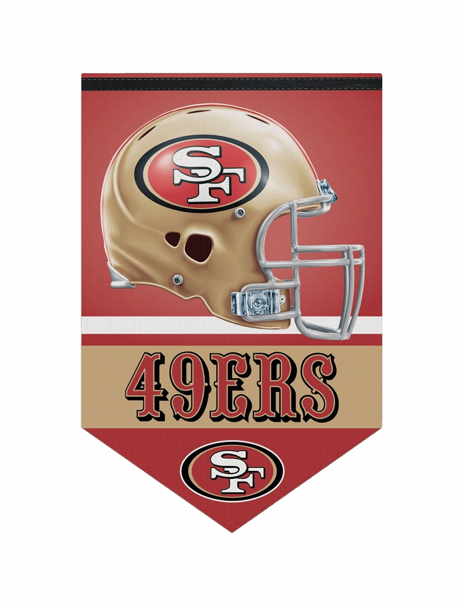 San Francisco 49ers Wincraft NFL 17" x 26" Premium Felt Banner