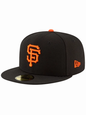 San Francisco Giants New Era MLB On-Field AC 59FIFTY Fitted Hat - Black