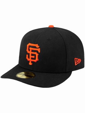 San Francisco Giants New Era MLB On-Field AC Pre-Curved 59FIFTY Fitted Hat - Black