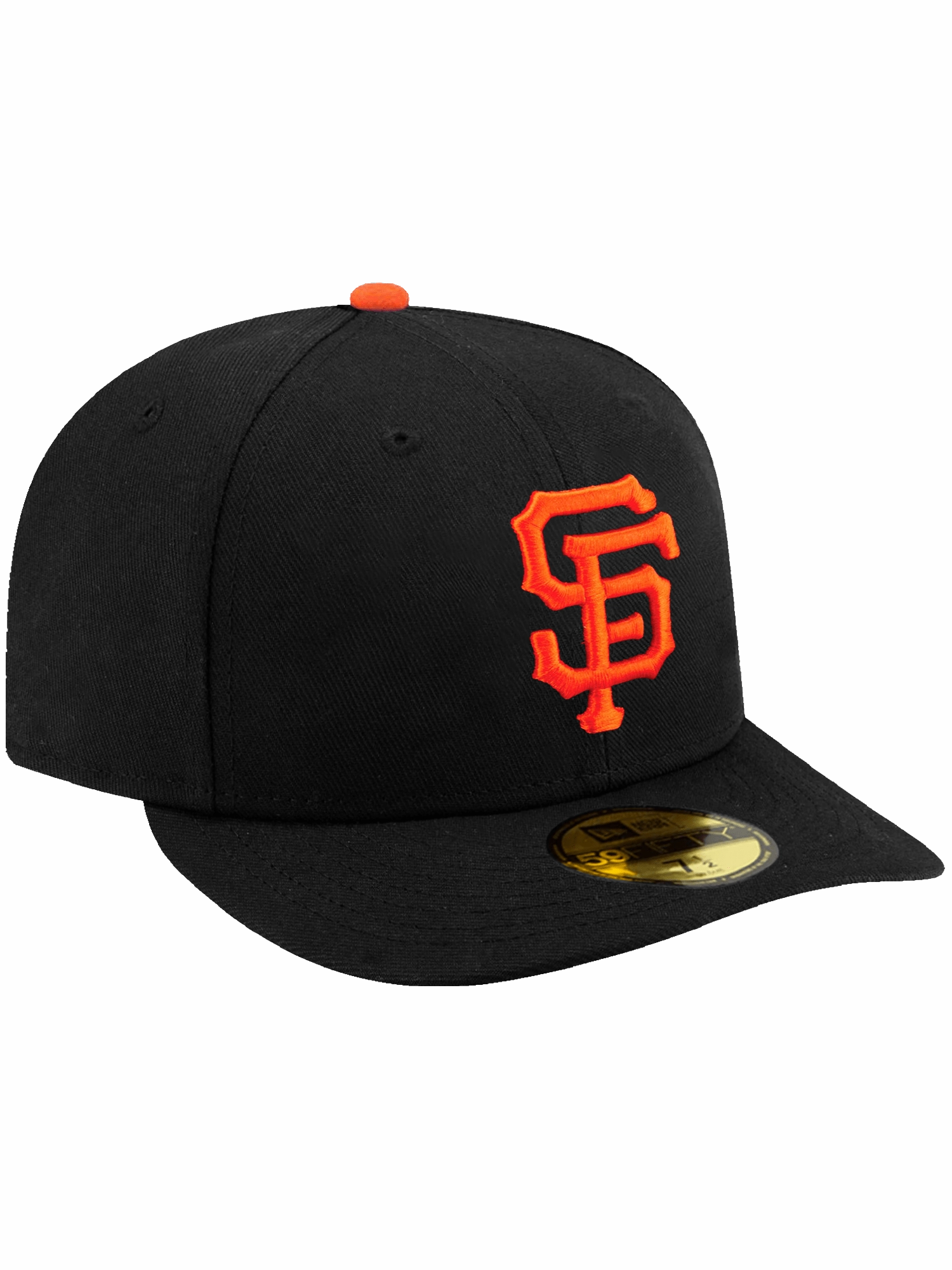 San Francisco Giants New Era MLB On-Field AC Pre-Curved 59FIFTY Fitted Hat - Black