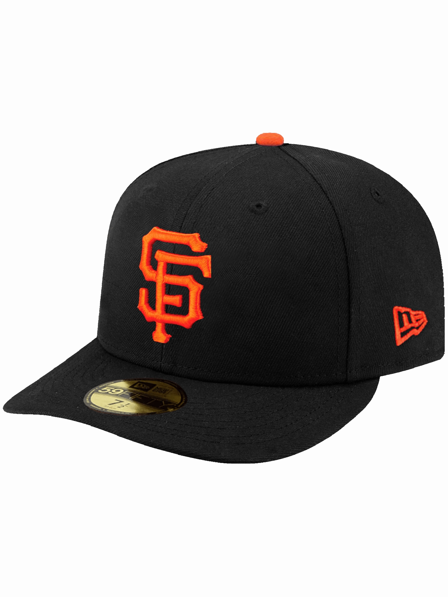 San Francisco Giants New Era MLB On-Field AC Pre-Curved 59FIFTY Fitted Hat - Black