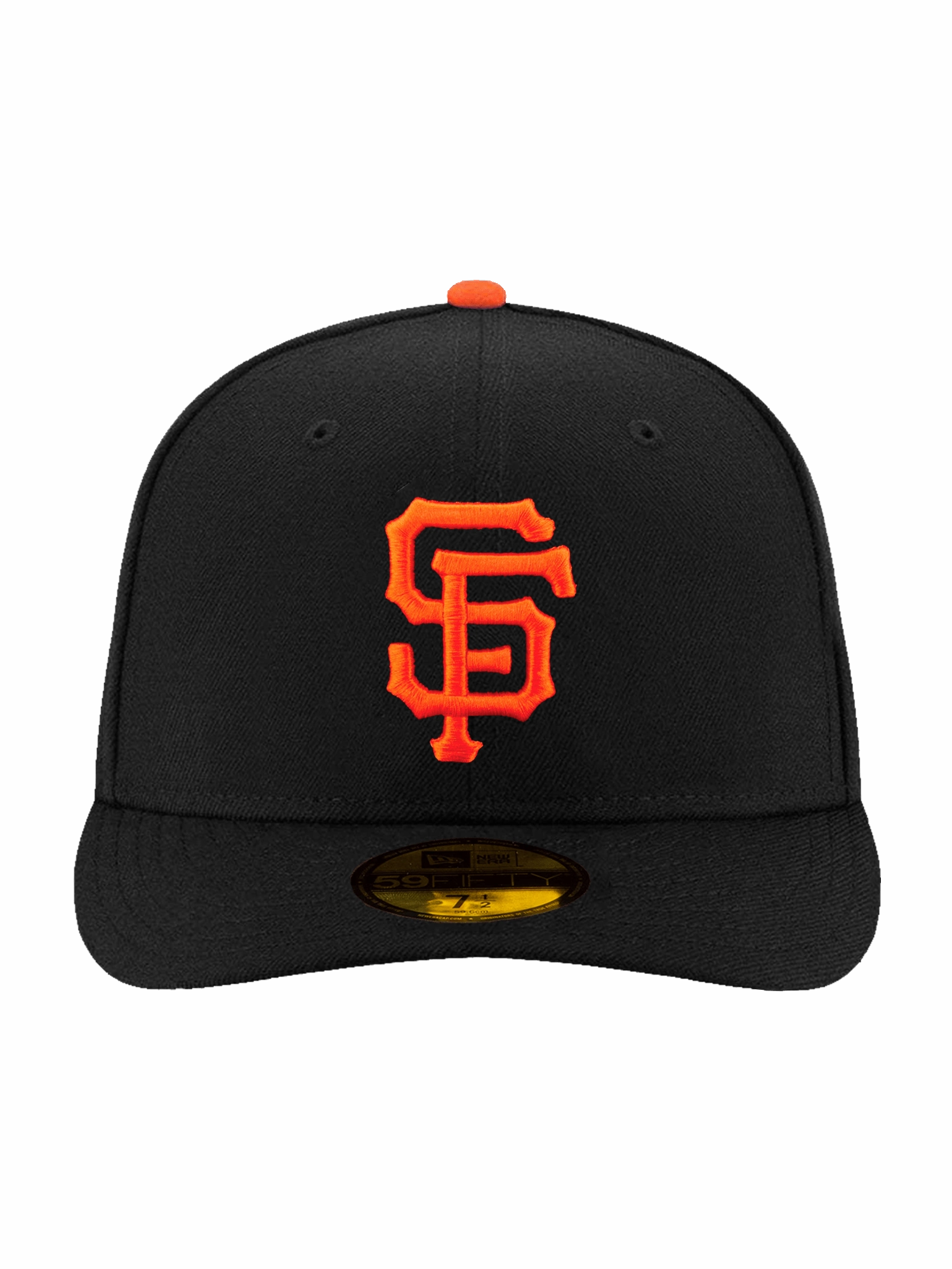 San Francisco Giants New Era MLB On-Field AC Pre-Curved 59FIFTY Fitted Hat - Black