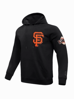 San Francisco Giants Pro Standard MLB Team Chenille Hoodie Jumper  - Black
