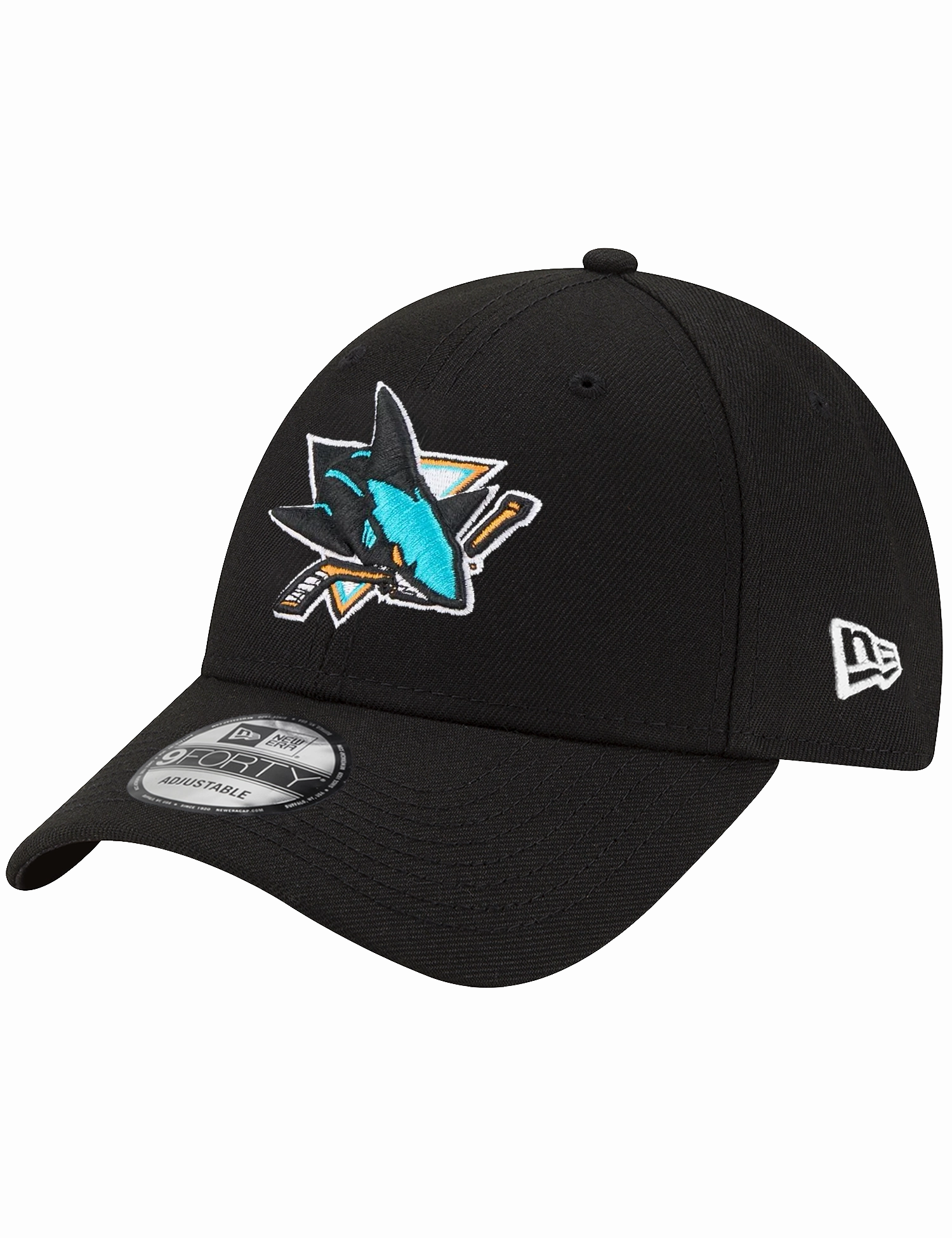 San Jose Sharks New Era NHL Team 9FORTY Snapback Hat - Black