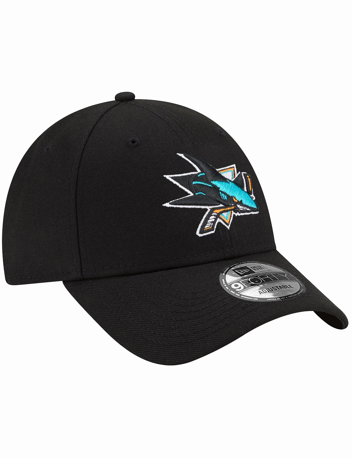 San Jose Sharks New Era NHL Team 9FORTY Snapback Hat - Black