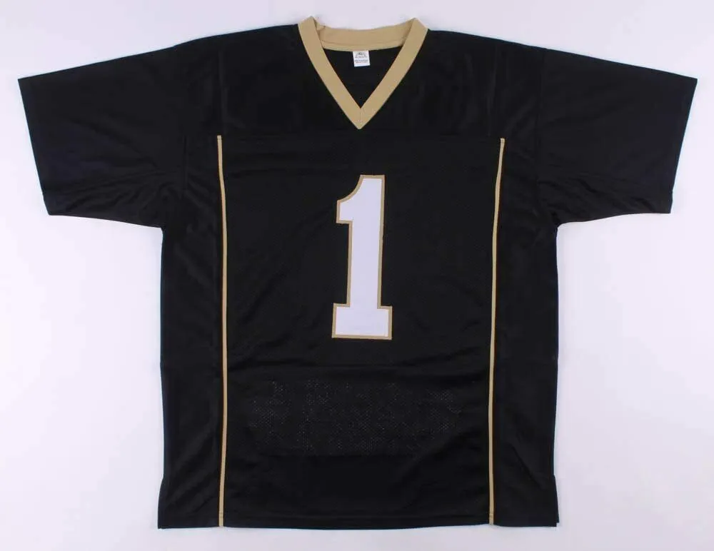 Scott Frost Signed Central Florida Golden Knights Career Stat Jersey Beckett UCF