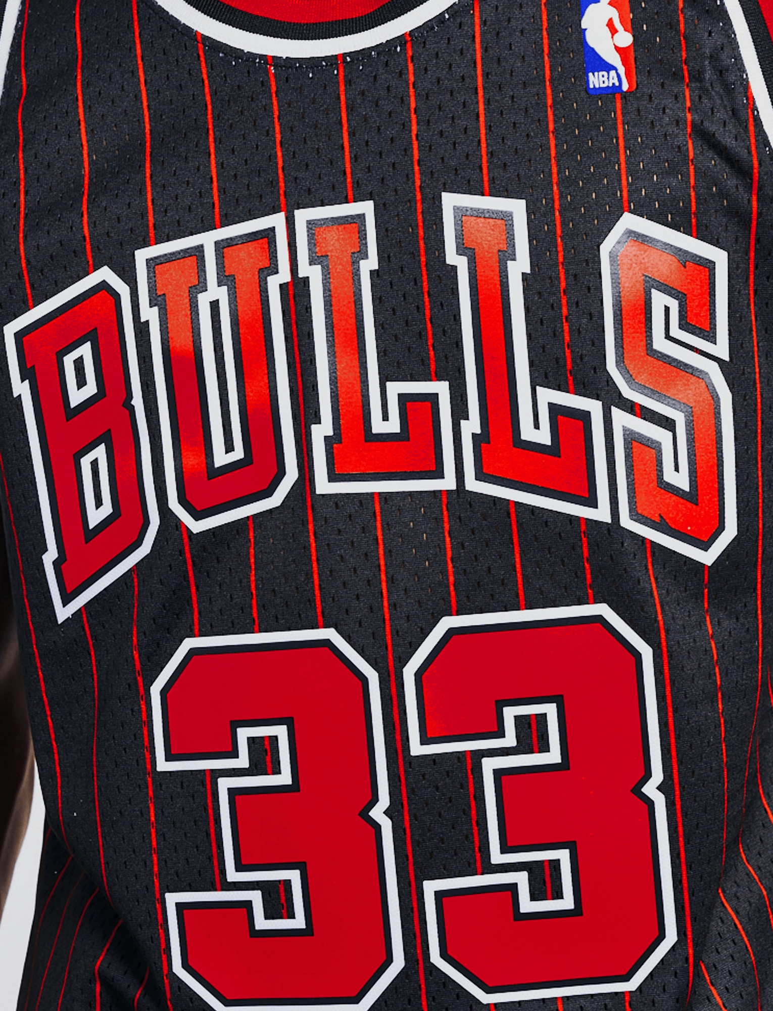 Scottie Pippen Chicago Bulls Mitchell & Ness NBA 95-96 Alt Swingman Jersey - Black