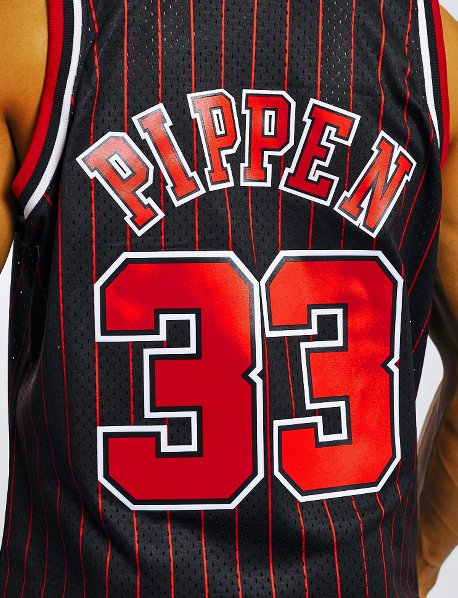 Scottie Pippen Chicago Bulls Mitchell & Ness NBA 95-96 Alt Swingman Jersey - Black