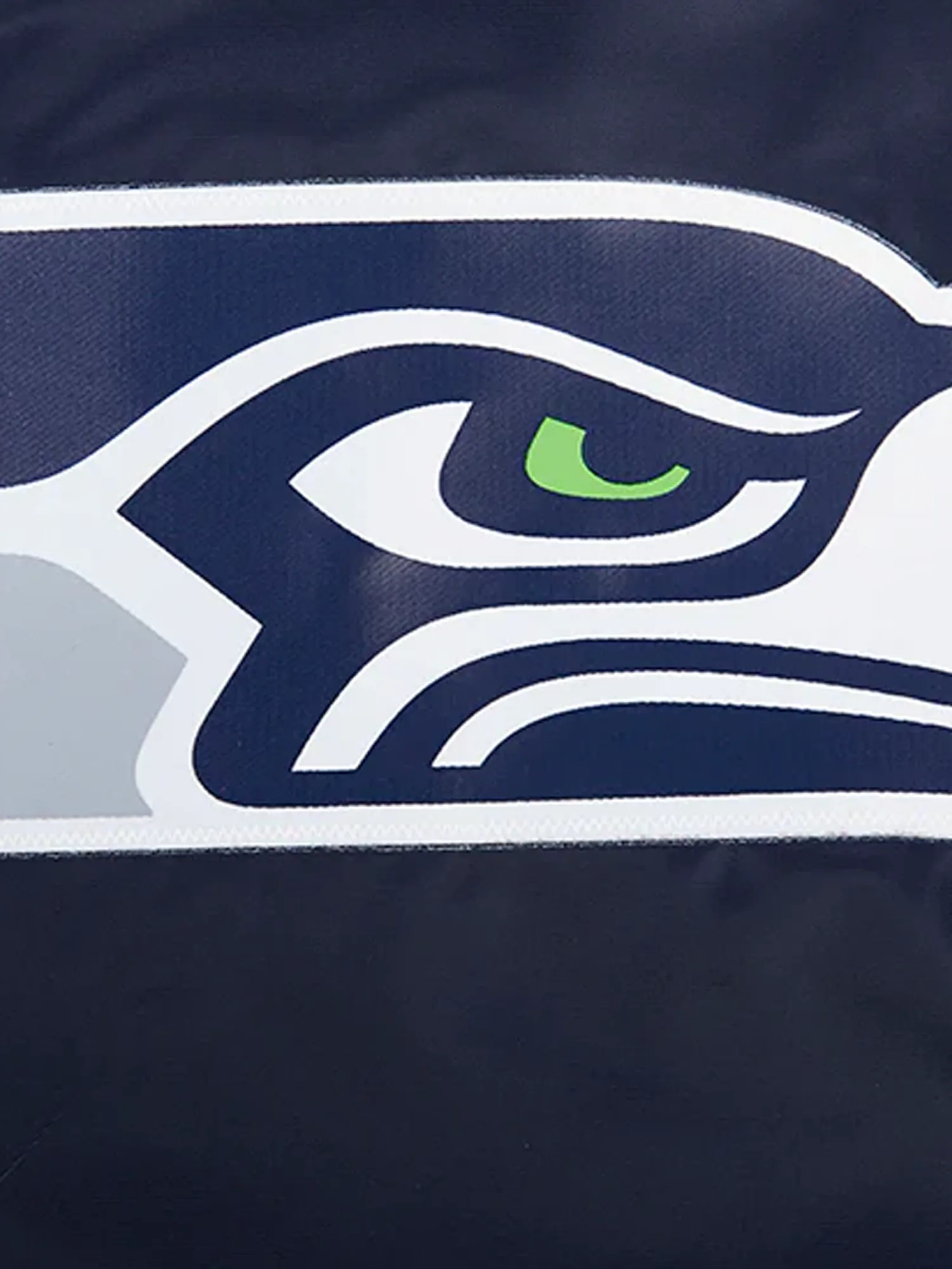Seattle Seahawks Pro Standard NFL Team Classic Satin Button Jacket - Navy