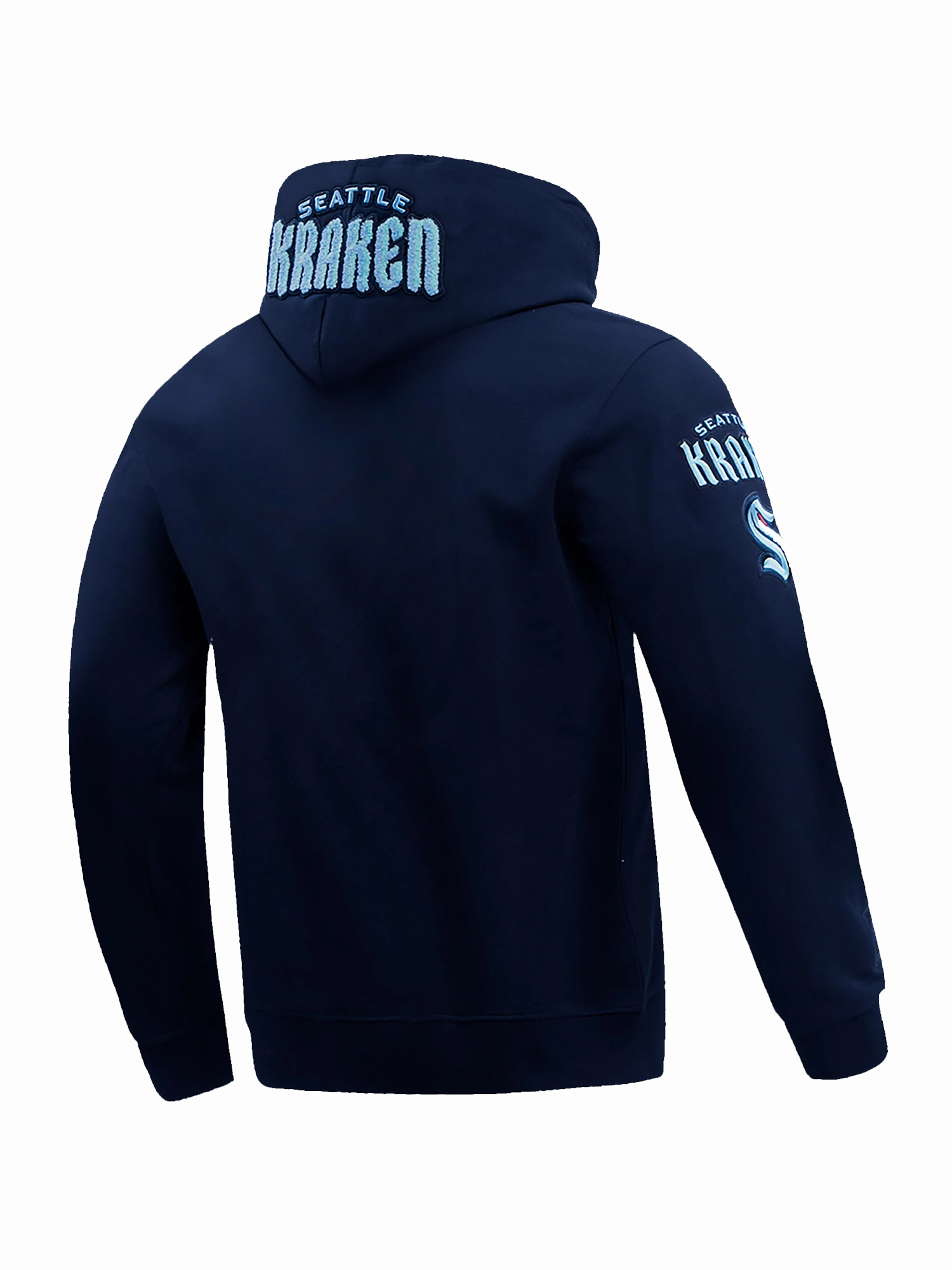 Seattle Kraken Pro Standard NHL Team Chenille Hoodie Jumper - Navy