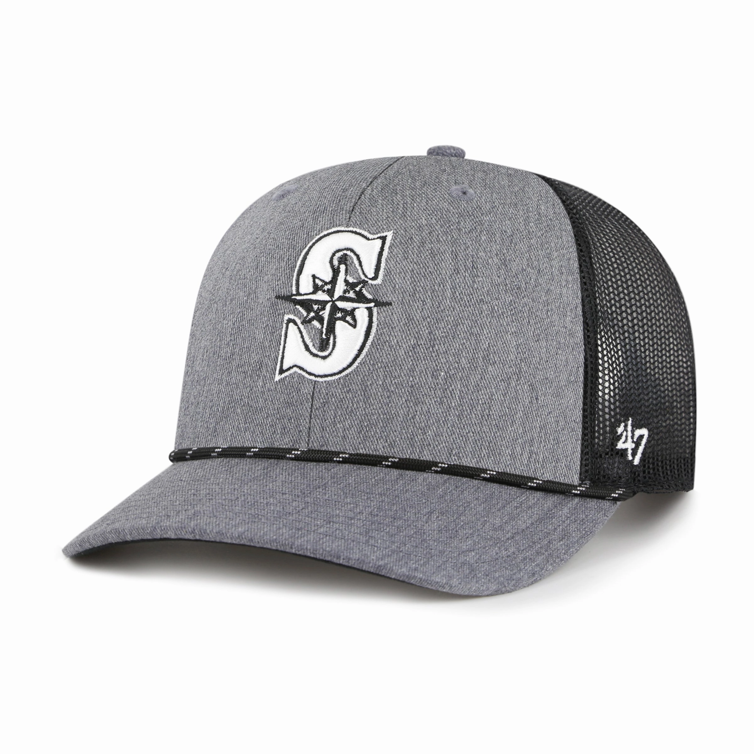 SEATTLE MARINERS CARBON ROPE '47 TRUCKER