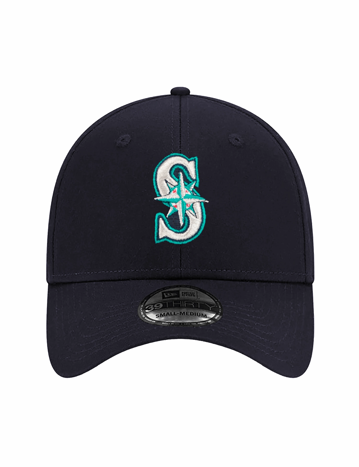 Seattle Mariners New Era MLB Team 39THIRTY Stretch-Fit Hat - Navy