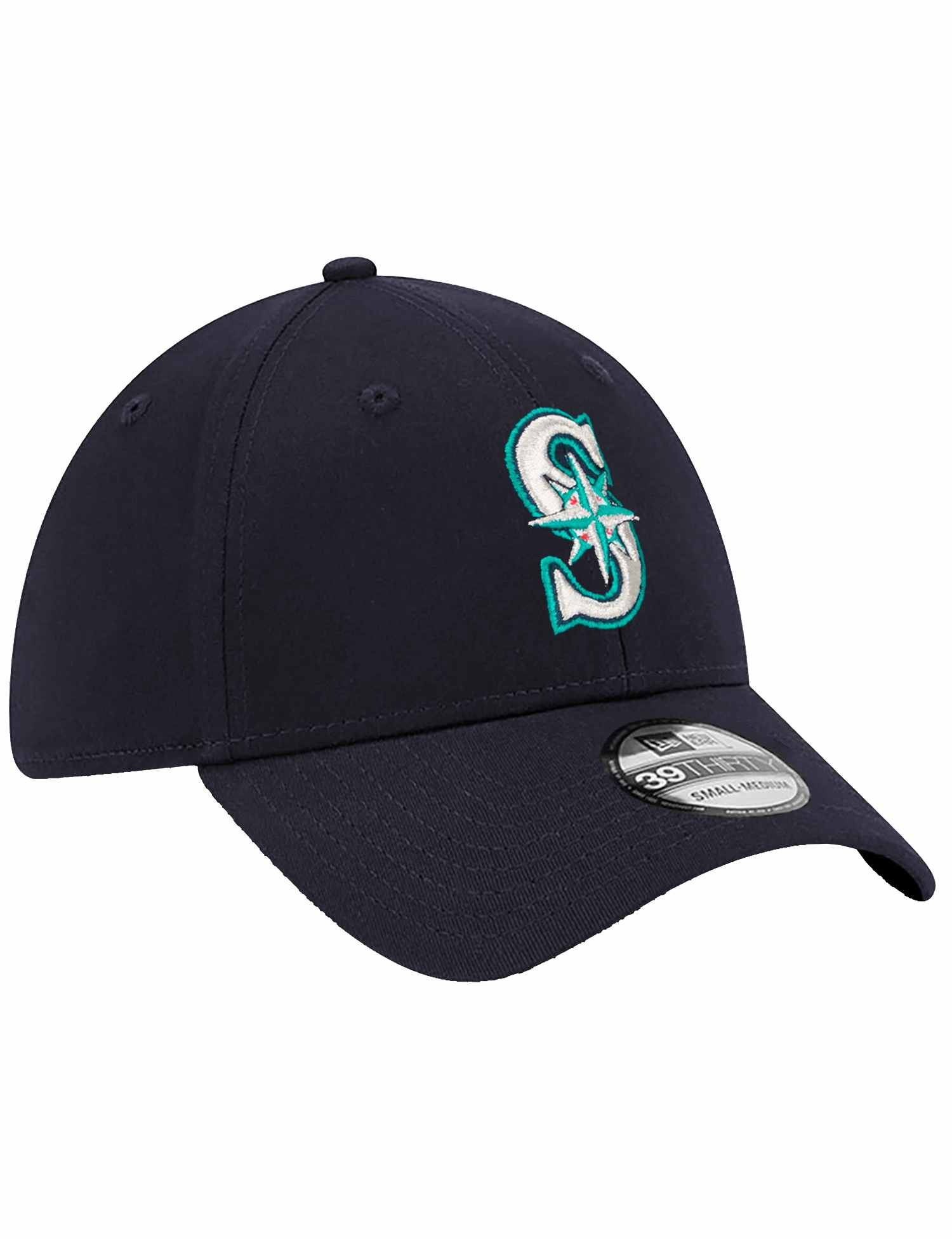 Seattle Mariners New Era MLB Team 39THIRTY Stretch-Fit Hat - Navy