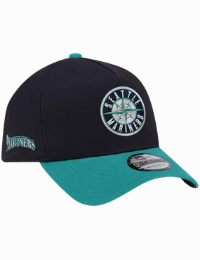 Seattle Mariners New Era MLB Team Alt 9FORTY A-Frame Snapback Hat - Navy