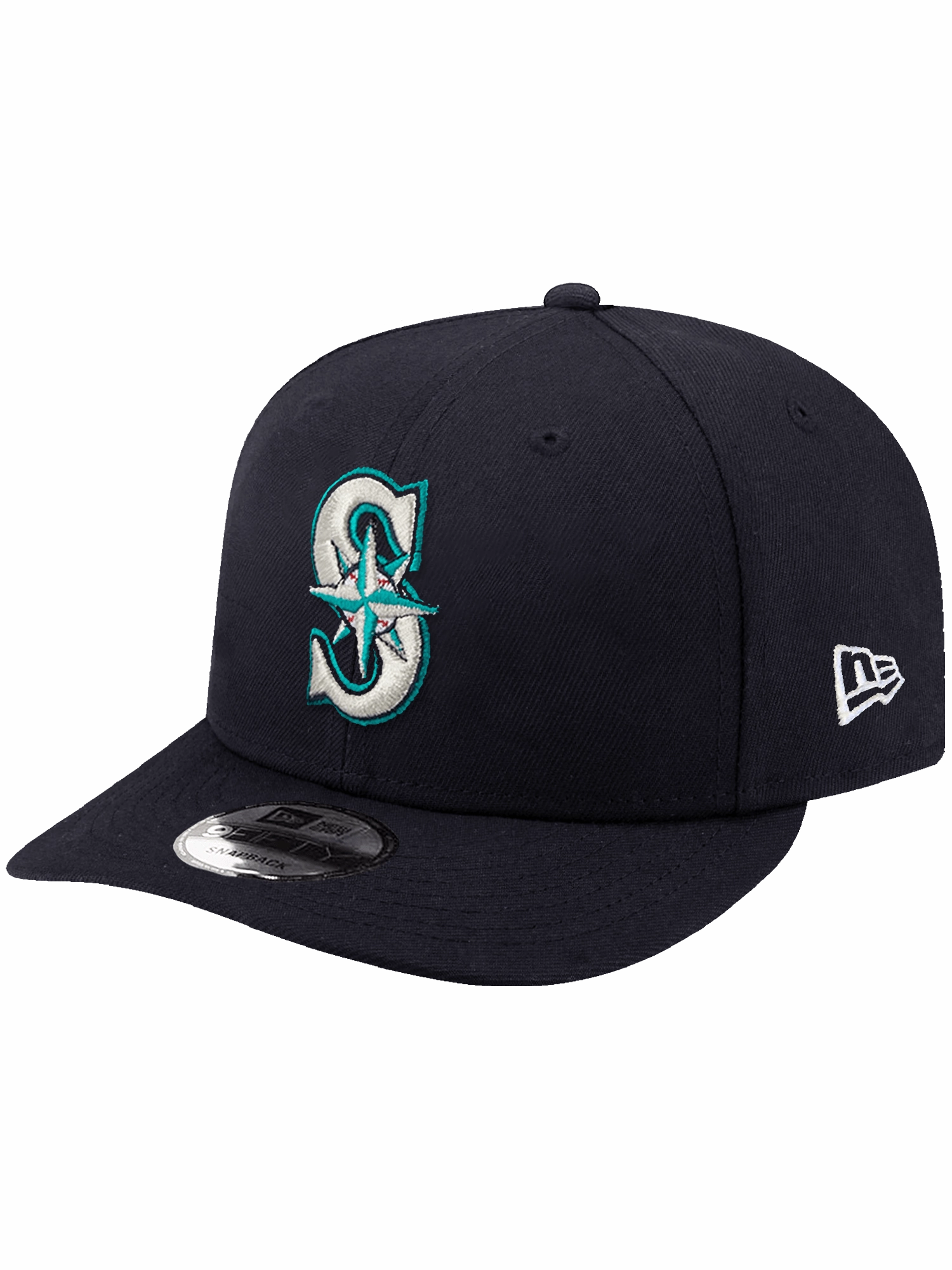 Seattle Mariners New Era MLB Team Pre-Curved 9FIFTY Snapback Hat - Navy