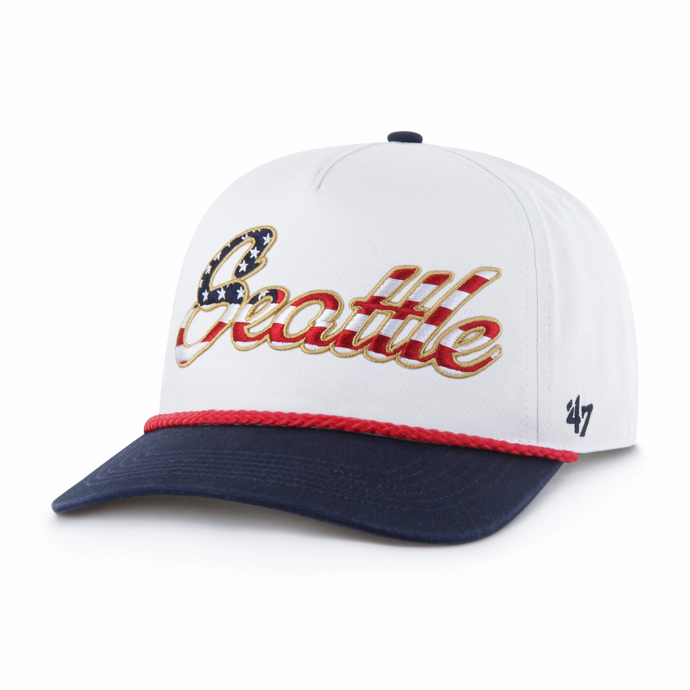 SEATTLE MARINERS PATRIOTIC OVERHAND '47 HITCH