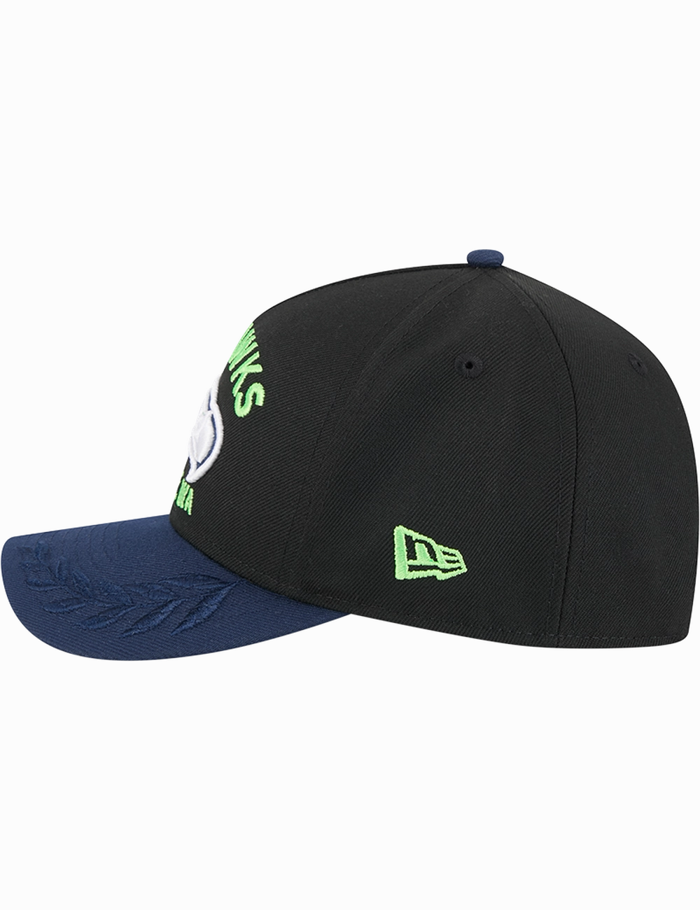 Seattle Seahawks New Era NFL 25 Draft 9FORTY M-Crown Snapback Hat - Black