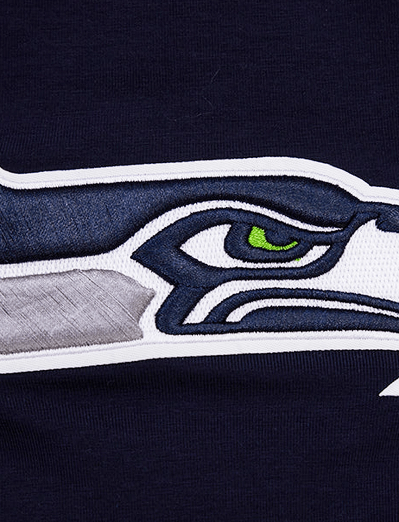 Seattle Seahawks Pro Standard NFL Classic Chenille Flex T-Shirt - Navy