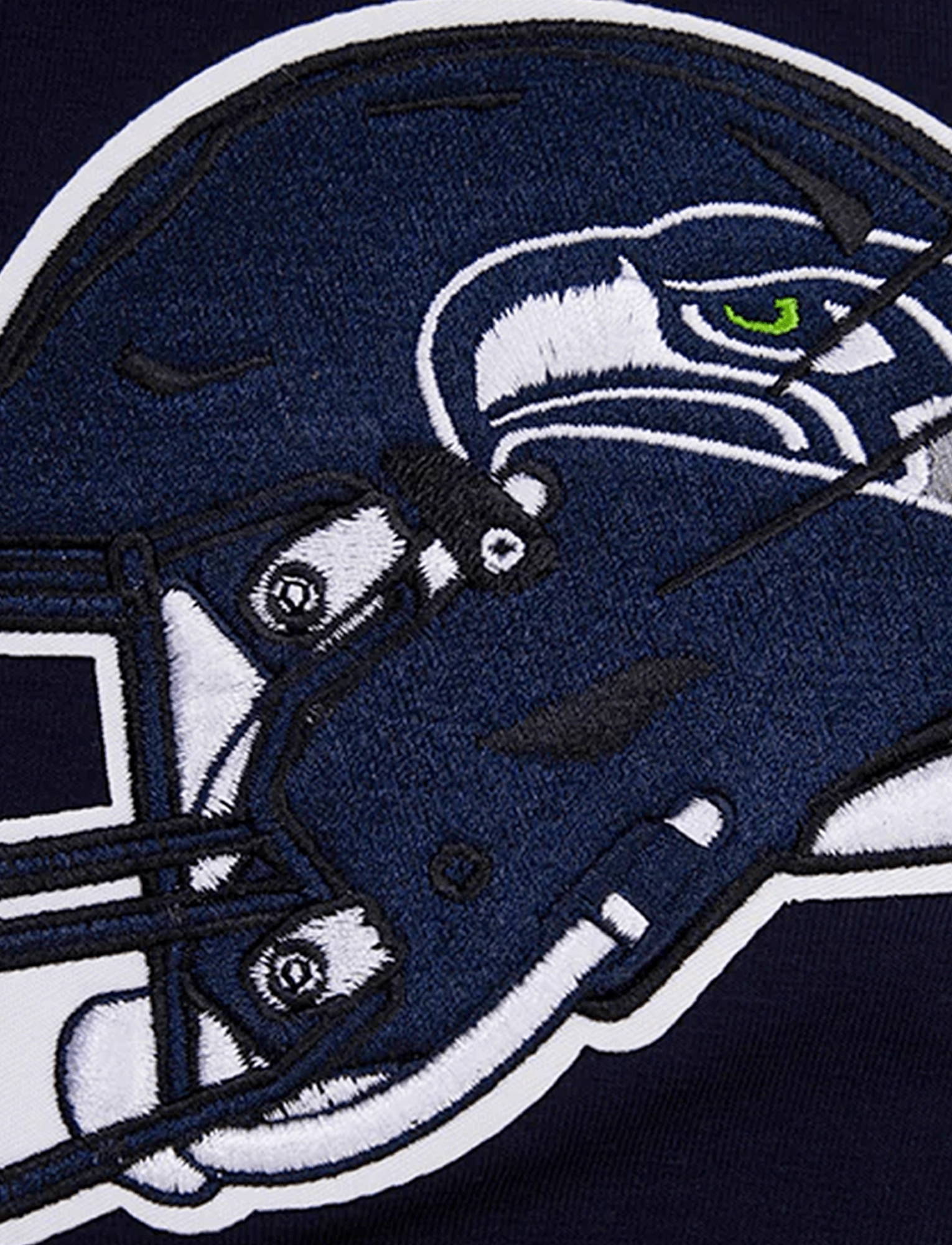 Seattle Seahawks Pro Standard NFL Classic Chenille Flex T-Shirt - Navy
