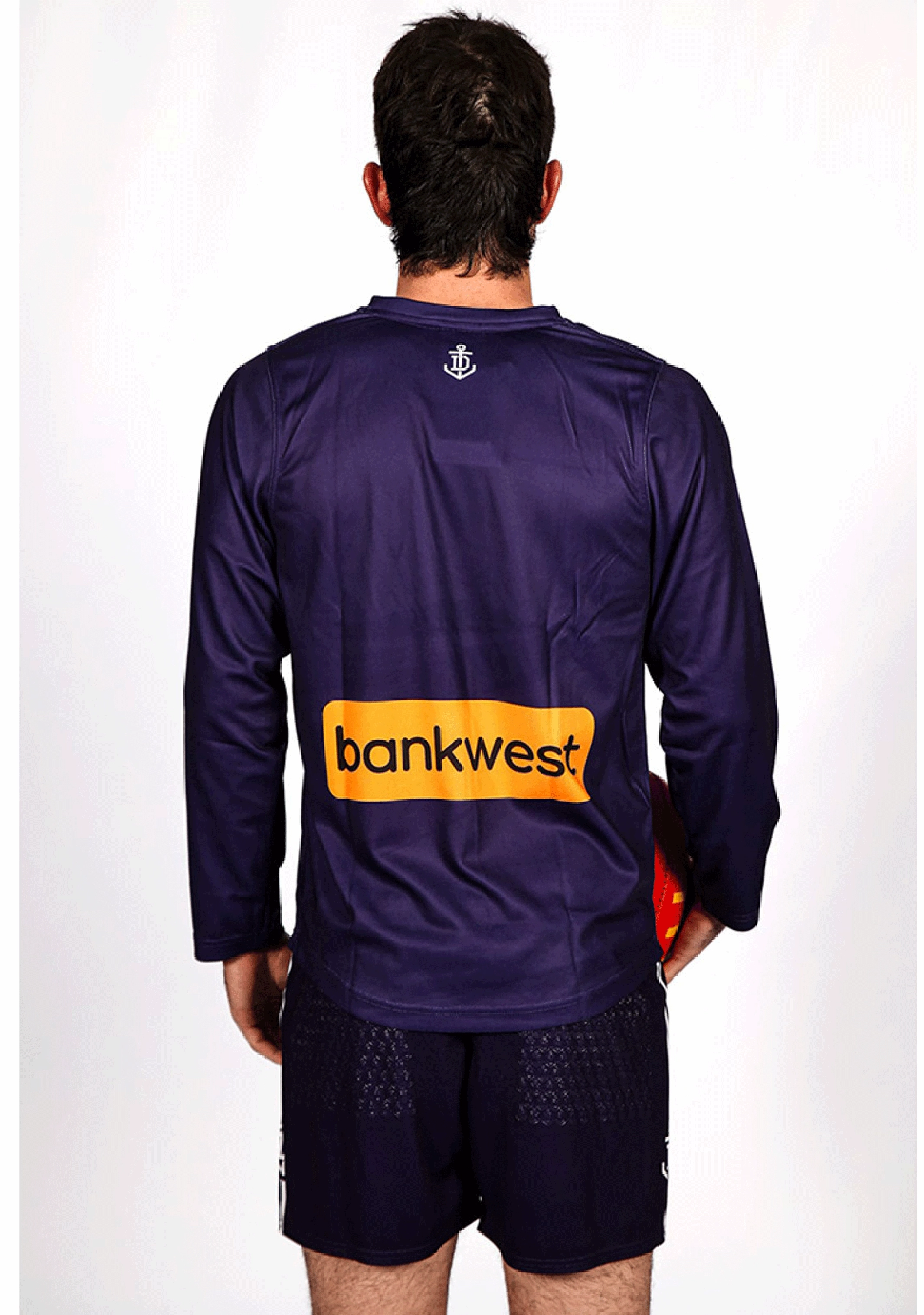 Sekem Fremantle Dockers 2023 Adults Home Replica Long Sleeve Jumper