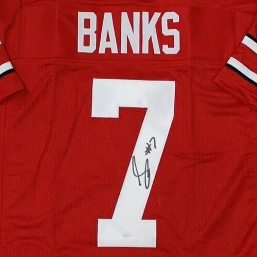 Sevyn Banks Signed Ohio State Buckeyes Jersey (JSA COA) Defensive Back