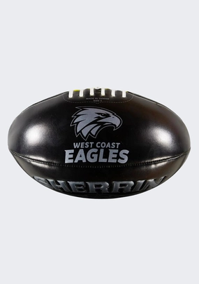 Sherrin Super Soft Touch West Coast Eagles Black/Silver AFL