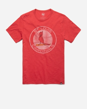 ST. LOUIS CARDINALS COOPERSTOWN GRIT VINTAGE '47 SCRUM TEE