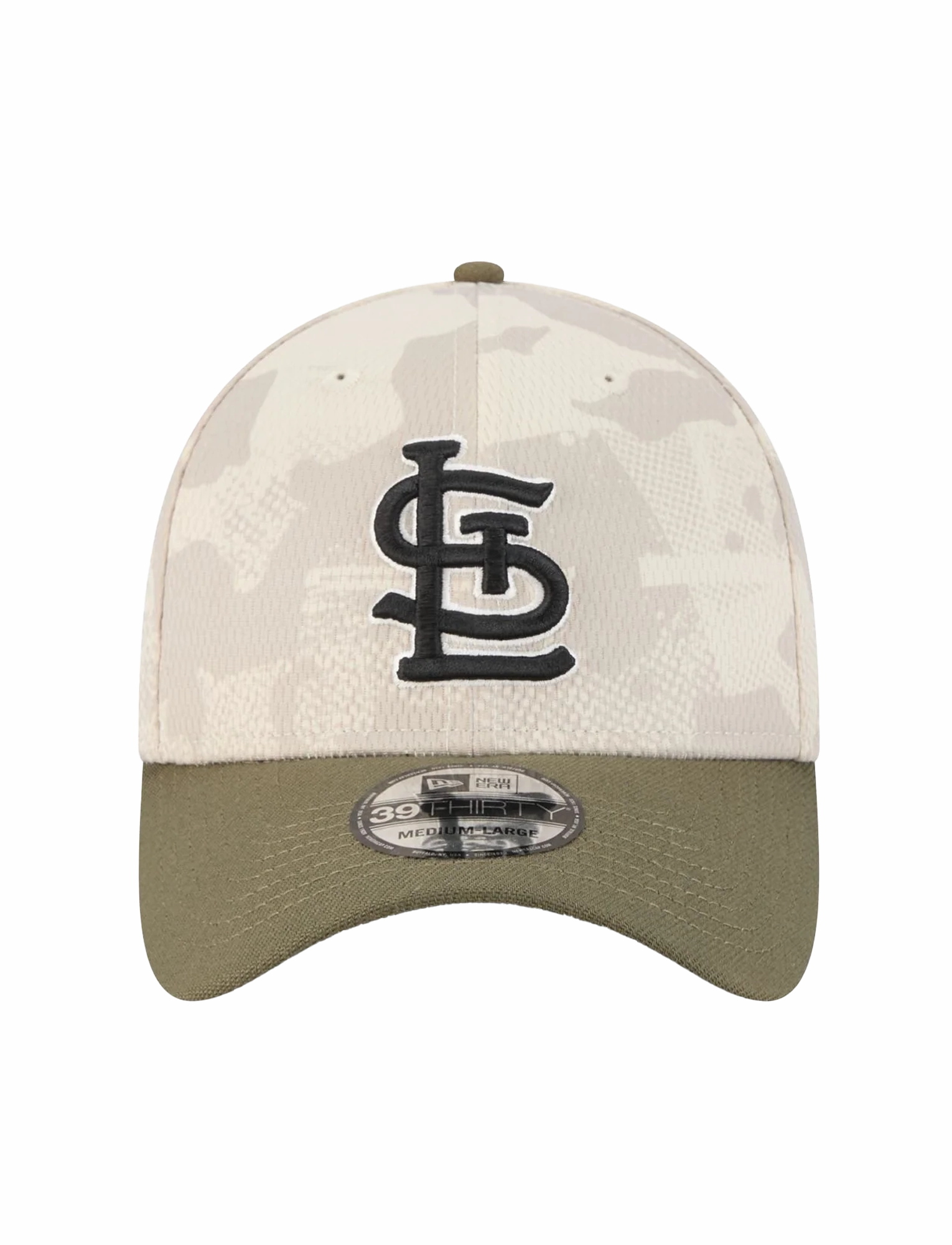 St Louis Cardinals New Era MLB Armed Forces 2025 39THIRTY Stretch-Fit Hat