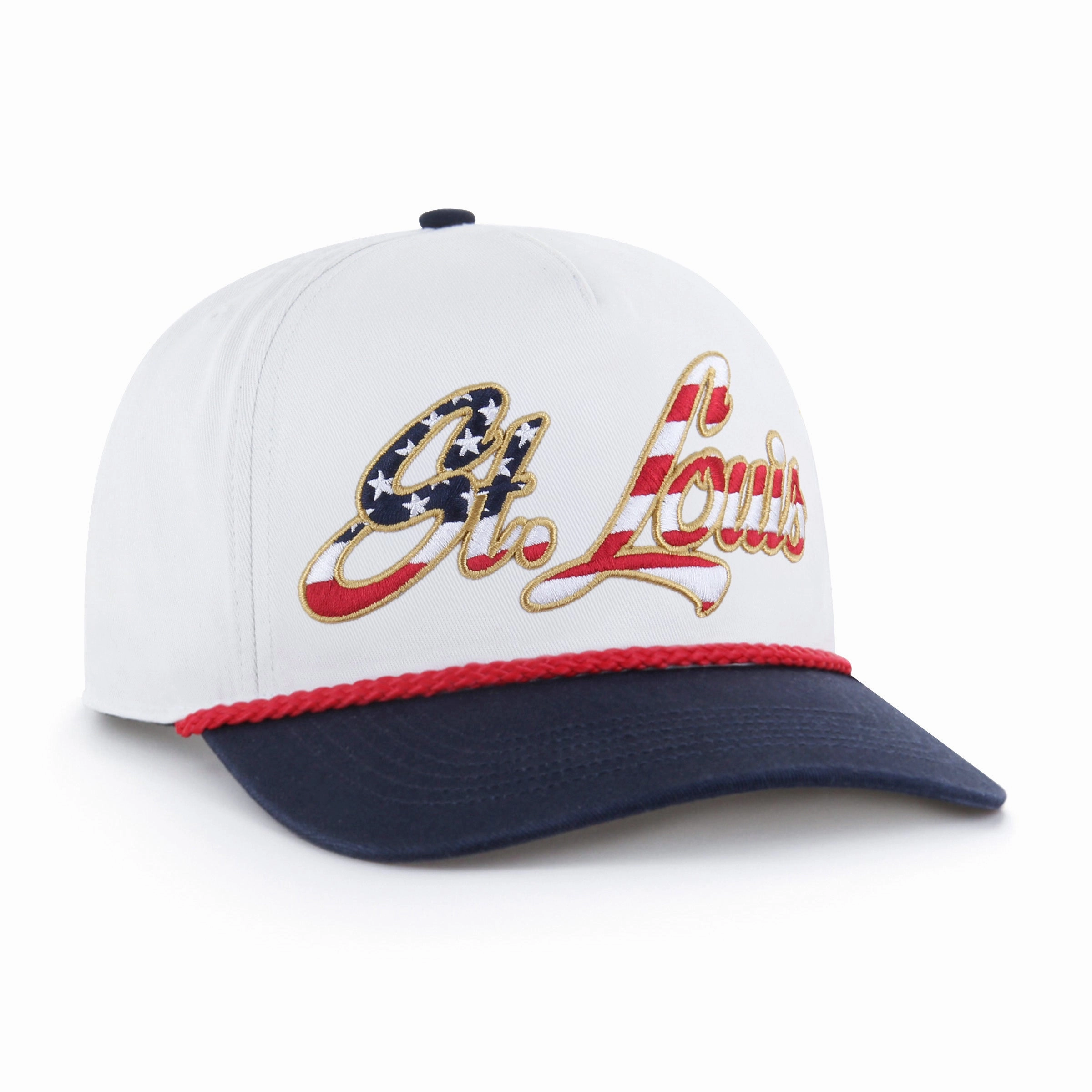 ST. LOUIS CARDINALS PATRIOTIC OVERHAND '47 HITCH