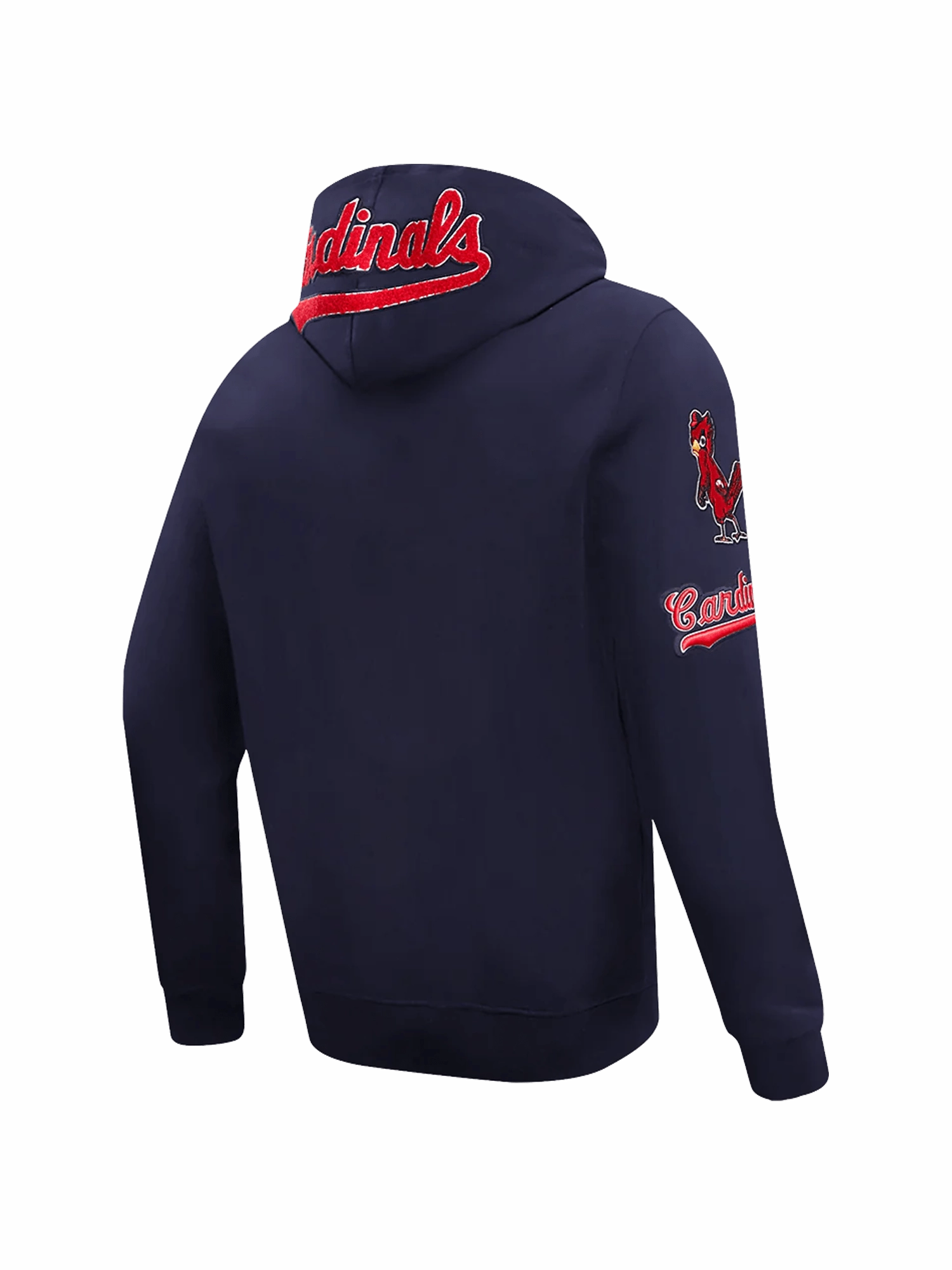 St Louis Cardinals Pro Standard MLB Team Chenille Hoodie Jumper  - Navy
