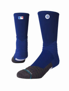Stance MLB On-Field Diamond Pro Batterman Crew Socks - Blue