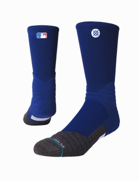 Stance MLB On-Field Diamond Pro Batterman Crew Socks - Blue