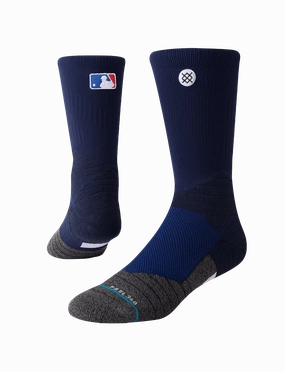 Stance MLB On-Field Diamond Pro Batterman Crew Socks - Navy