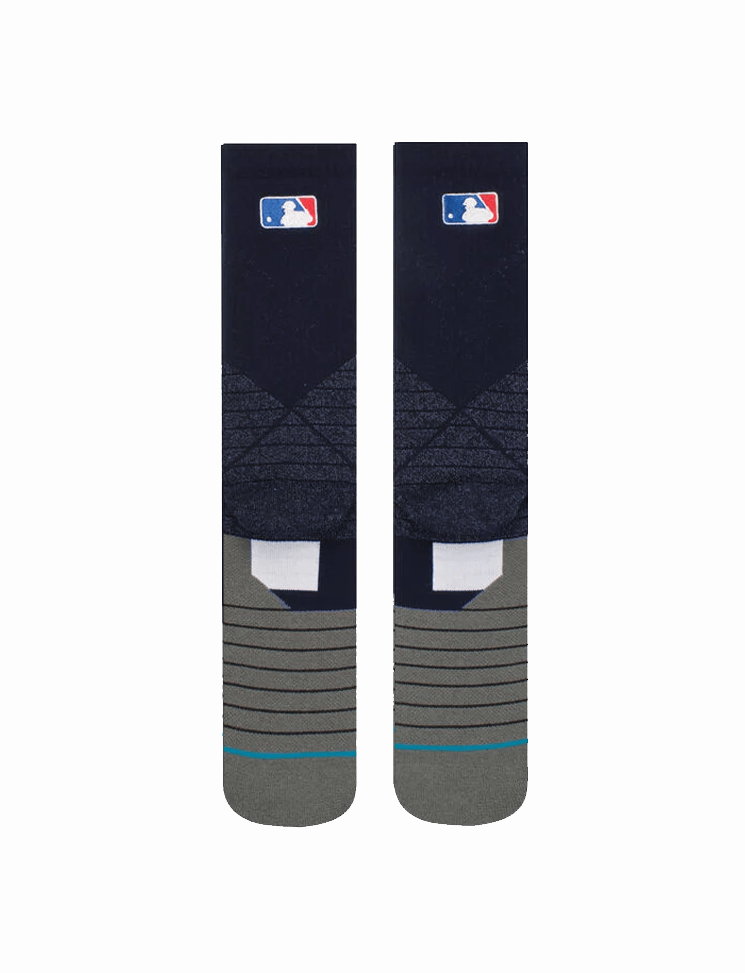 Stance MLB On-Field Diamond Pro Batterman Crew Socks - Navy