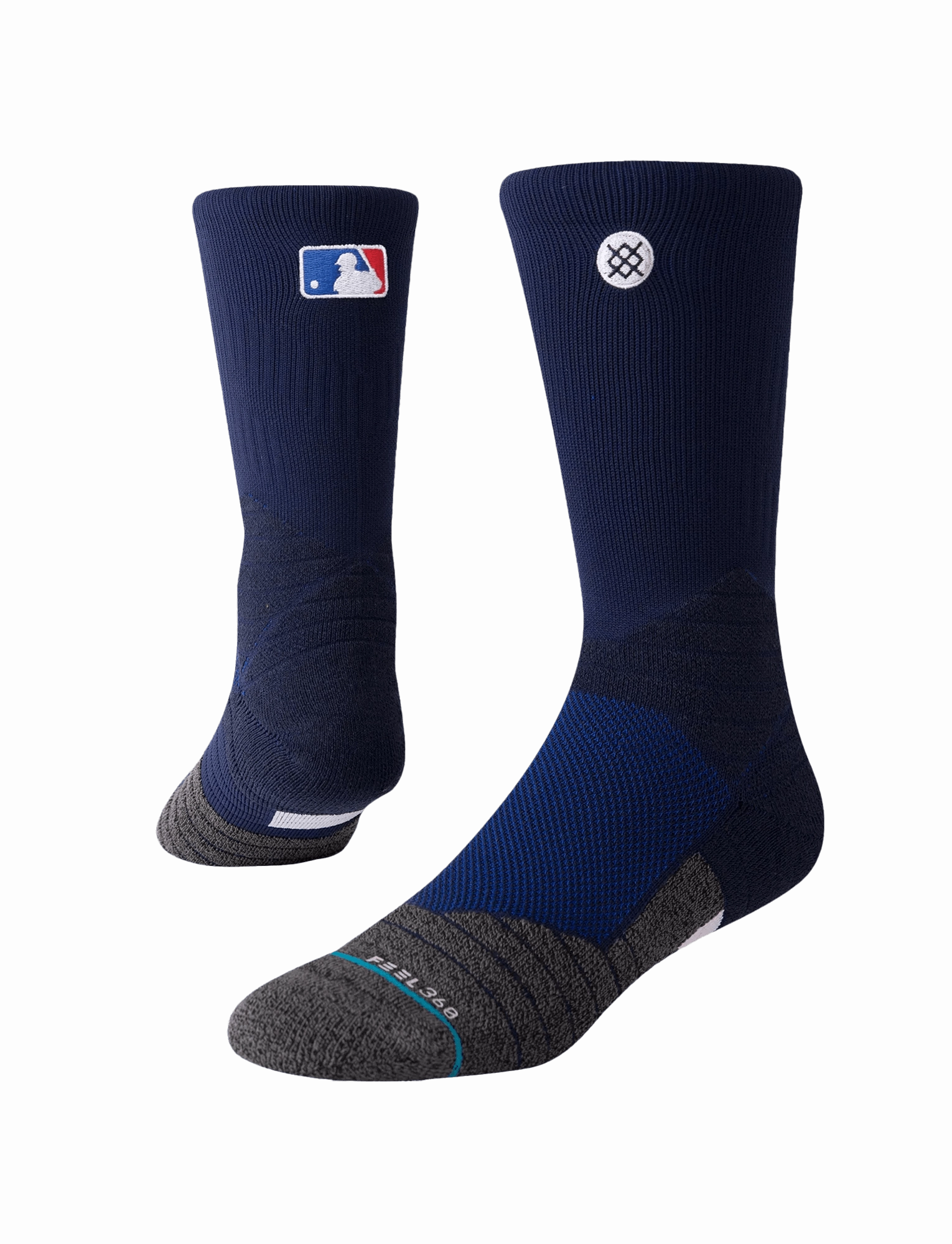 Stance MLB On-Field Diamond Pro Batterman Crew Socks - Navy