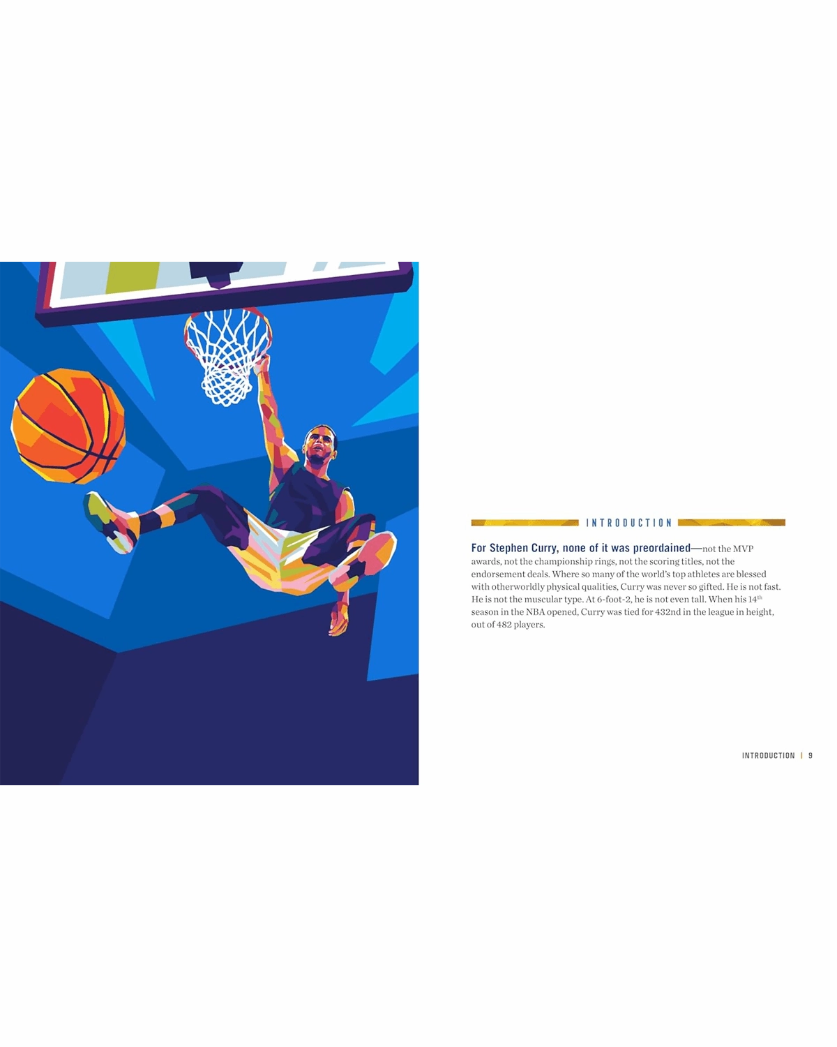 Steph Curry Life Lessons From a Legend NBA Hardcover Book