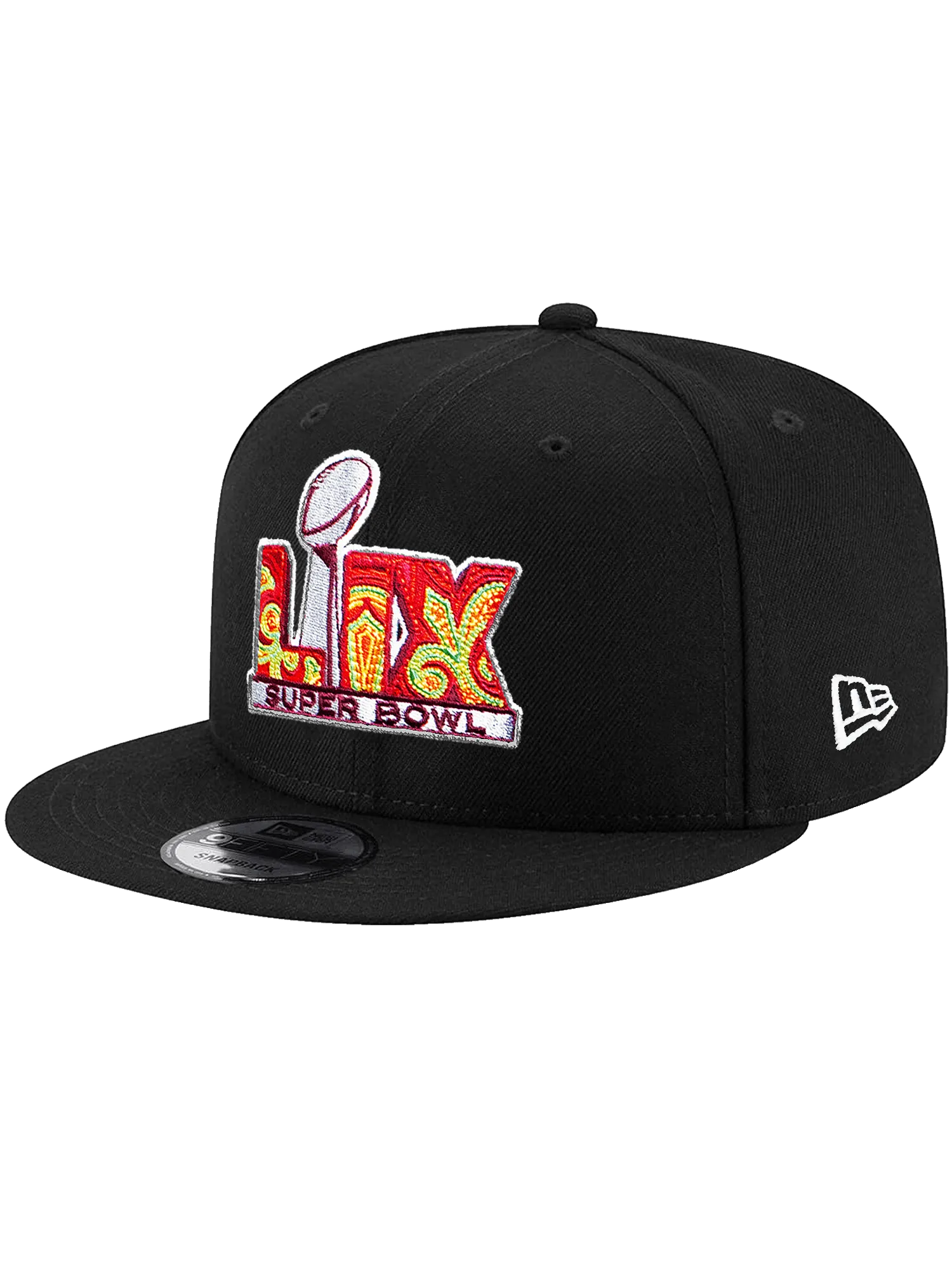 Super Bowl LIX New Era NFL Logo 9FIFTY Snapback Hat - Black